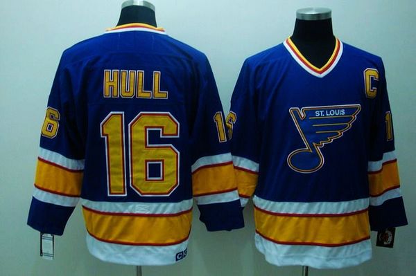 Youth Blues #16 Brett Hull Stitched Blue CCM Throwback NHL Jersey Youth Blues #16 Brett Hull Stitched Blue CCM Throwback NHL Jersey