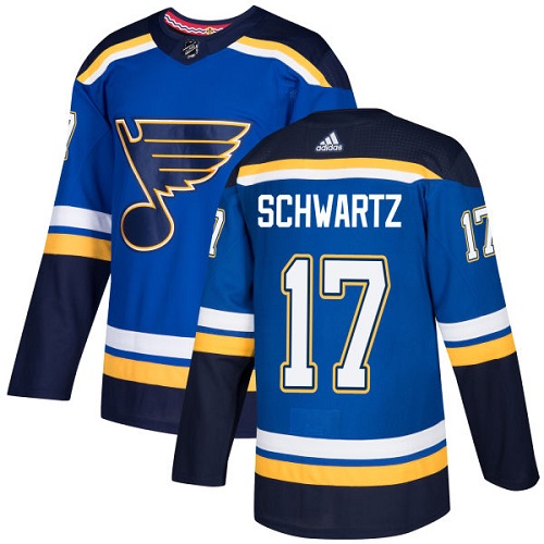 Adidas Blues #17 Jaden Schwartz Blue Home Authentic Stitched Youth NHL Jersey Adidas Blues #17 Jaden Schwartz Blue Home Authentic Stitched Youth NHL Jersey