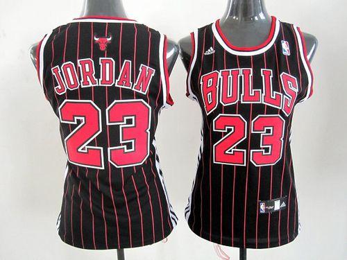 Bulls #23 Michael Jordan Black Women's Alternate Stitched NBA Jersey Bulls #23 Michael Jordan Black Women's Alternate Stitched NBA Jersey