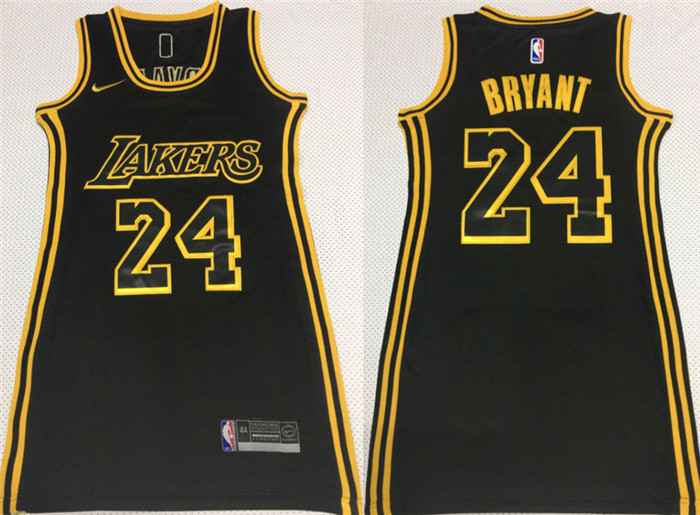 Women Lakers 24 Kobe Bryant Black Women Nike Swingman Jersey Women Lakers 24 Kobe Bryant Black Women Nike Swingman Jersey