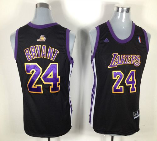 Lakers #24 Kobe Bryant Black Purple NO. Fashion Women's Stitched NBA Jersey Lakers #24 Kobe Bryant Black Purple NO. Fashion Women's Stitched NBA Jersey