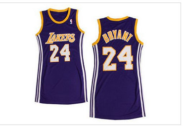 Women NBA Lakers #24 Kobe Bryant Purple Stitched NBA Jersey Women NBA Lakers #24 Kobe Bryant Purple Stitched NBA Jersey