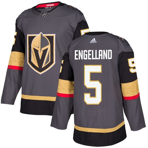 Adidas Vegas Golden Knights #5 Engelland Gray Women NHL Jersey Adidas Vegas Golden Knights #5 Engelland Gray Women NHL Jersey