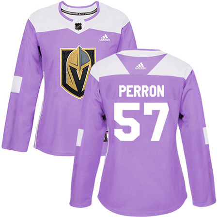 Adidas Golden Knights #57 David Perron Purple Authentic Fights Cancer Women's Stitched NHL Jersey Adidas Golden Knights #57 David Perron Purple Authentic Fights Cancer Women's Stitched NHL Jersey
