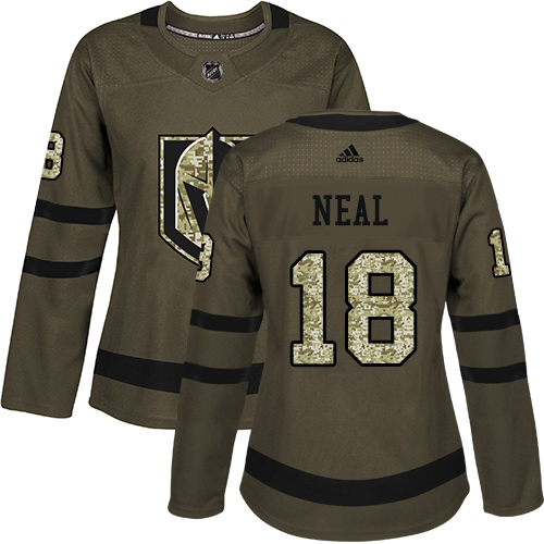 Adidas Golden Knights #18 James Neal Green Salute to Service Women's Stitched NHL Jersey Adidas Golden Knights #18 James Neal Green Salute to Service Women's Stitched NHL Jersey