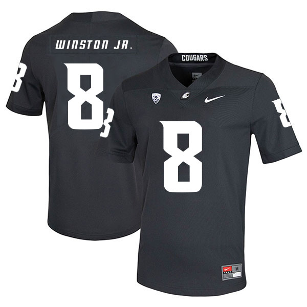 Washington State Cougars 8 Easop Winston Jr. Black College Football Jersey Washington State Cougars 8 Easop Winston Jr. Black College Football Jersey