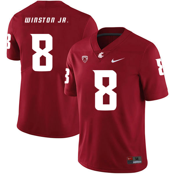Washington State Cougars 8 Easop Winston Jr. Red College Football Jersey Washington State Cougars 8 Easop Winston Jr. Red College Football Jersey