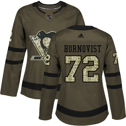 Adidas Penguins #72 Patric Hornqvist Green Salute to Service Women's Stitched NHL Jersey Adidas Penguins #72 Patric Hornqvist Green Salute to Service Women's Stitched NHL Jersey