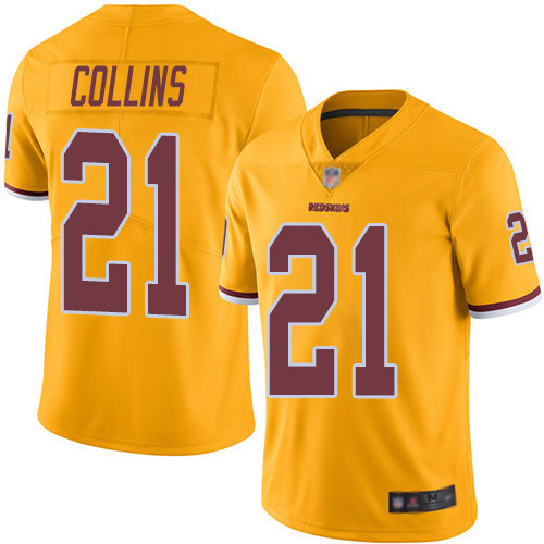 Redskins #21 Landon Collins Gold Youth Stitched Football Limited Rush Jersey Redskins #21 Landon Collins Gold Youth Stitched Football Limited Rush Jersey