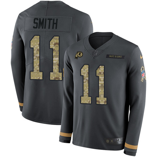 Nike Redskins #11 Alex Smith Anthracite Salute to Service Youth Nike Redskins #11 Alex Smith Anthracite Salute to Service Youth