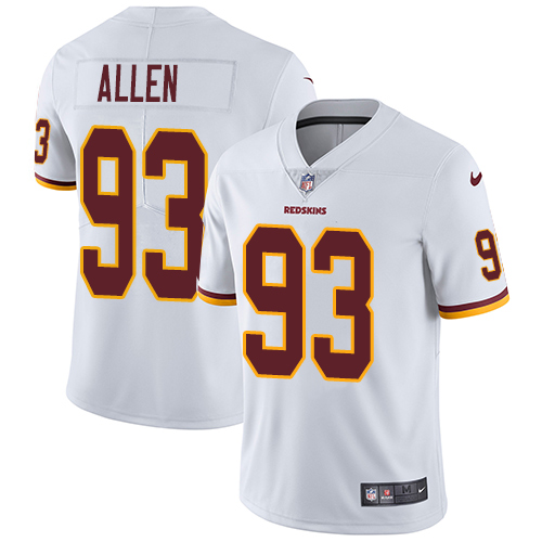 Nike Redskins #93 Jonathan Allen White Youth Stitched NFL Vapor Untouchable Limited Jersey Nike Redskins #93 Jonathan Allen White Youth Stitched NFL Vapor Untouchable Limited Jersey