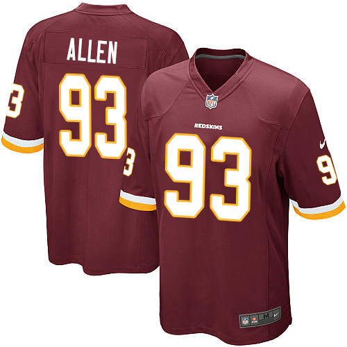 Nike Redskins #93 Jonathan Allen Burgundy Red Team Color Youth Stitched NFL Elite Jersey Nike Redskins #93 Jonathan Allen Burgundy Red Team Color Youth Stitched NFL Elite Jersey
