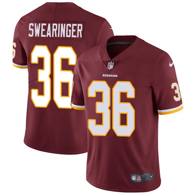 Nike Redskins #36 D.J. Swearinger Burgundy Red Team Color Youth Stitched NFL Vapor Untouchable Limited Jersey Nike Redskins #36 D.J. Swearinger Burgundy Red Team Color Youth Stitched NFL Vapor Untouchable Limited Jersey
