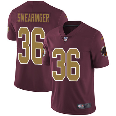 Nike Redskins #36 D.J. Swearinger Burgundy Red Alternate Youth Stitched NFL Vapor Untouchable Limited Jersey Nike Redskins #36 D.J. Swearinger Burgundy Red Alternate Youth Stitched NFL Vapor Untouchable Limited Jersey