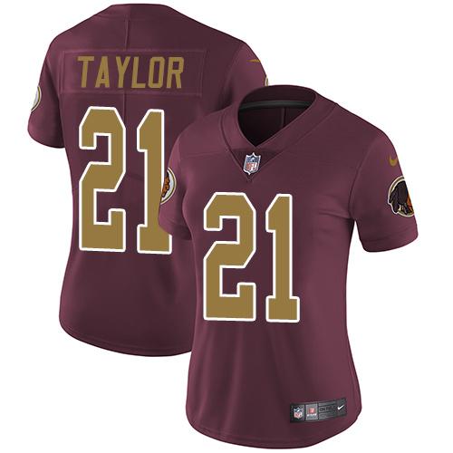 Nike Redskins #21 Sean Taylor Burgundy Red Alternate Women's Stitched NFL Vapor Untouchable Limited Jersey Nike Redskins #21 Sean Taylor Burgundy Red Alternate Women's Stitched NFL Vapor Untouchable Limited Jersey