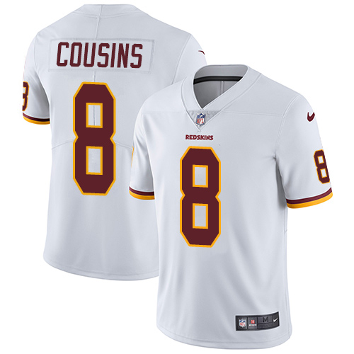 Nike Redskins #8 Kirk Cousins White Youth Stitched NFL Vapor Untouchable Limited Jersey Nike Redskins #8 Kirk Cousins White Youth Stitched NFL Vapor Untouchable Limited Jersey