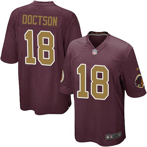 Nike Redskins #18 Josh Doctson Burgundy Red Alternate Youth Stitched NFL Elite Jersey Nike Redskins #18 Josh Doctson Burgundy Red Alternate Youth Stitched NFL Elite Jersey