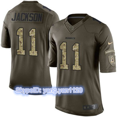 Nike Redskins #11 DeSean Jackson Green Youth Stitched NFL Limited Salute to Service Jersey