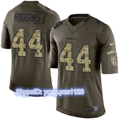 Nike Redskins #44 John Riggins Green Youth Stitched NFL Limited Salute to Service Jersey Nike Redskins #44 John Riggins Green Youth Stitched NFL Limited Salute to Service Jersey