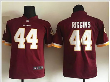 Youth Nike Redskins #44 John Riggins Burgundy Red Team Color Stitched NFL Elite Jersey