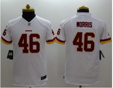Youth NEW Redskins #46 Alfred Morris White NFL Limited Jersey Youth NEW Redskins #46 Alfred Morris White NFL Limited Jersey
