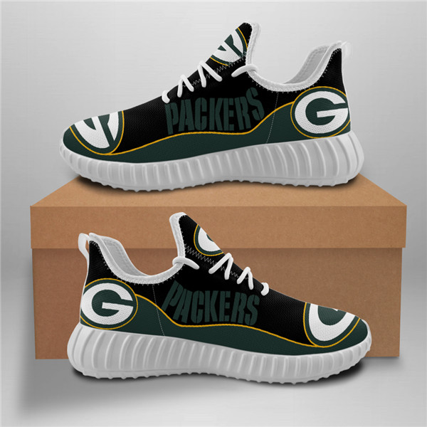 NFL Packers Mesh Knit Sneakers