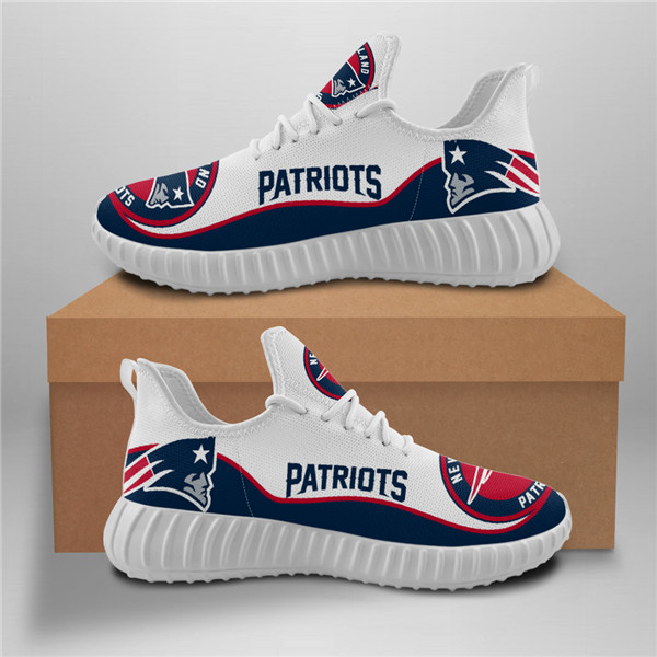 NFL Patriots Mesh Knit Sneakers Green