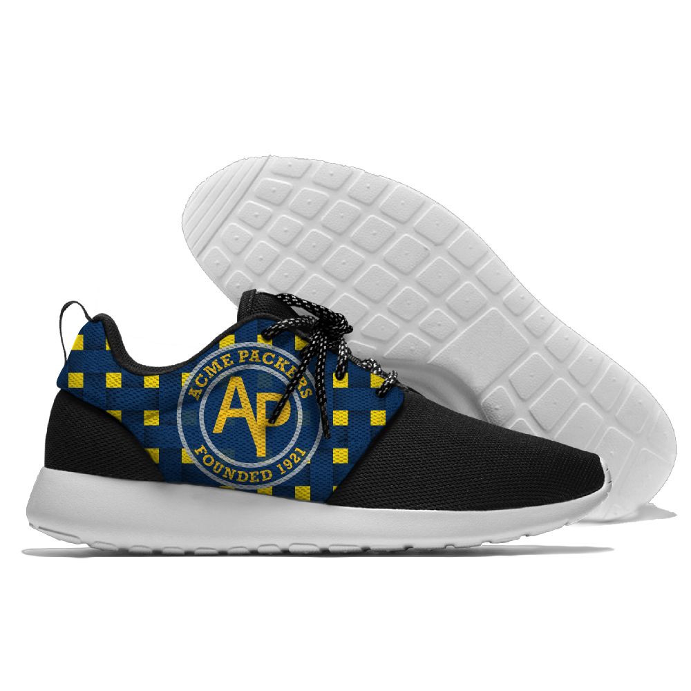 Men and women NFL Green Bay Packers Roshe style Lightweight Running shoes 4