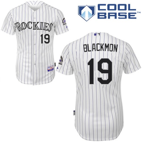 Rockies #19 Charlie Blackmon White Cool Base Stitched Youth MLB Jersey Rockies #19 Charlie Blackmon White Cool Base Stitched Youth MLB Jersey