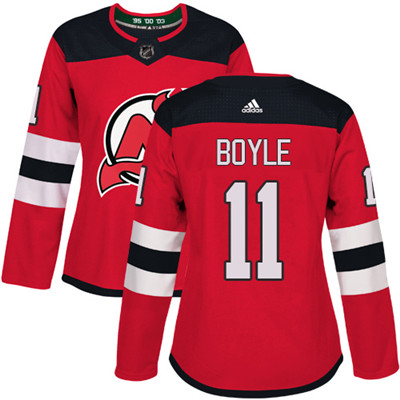 Adidas Devils #11 Brian Boyle Red Home Authentic Women's Stitched NHL Jersey Adidas Devils #11 Brian Boyle Red Home Authentic Women's Stitched NHL Jersey