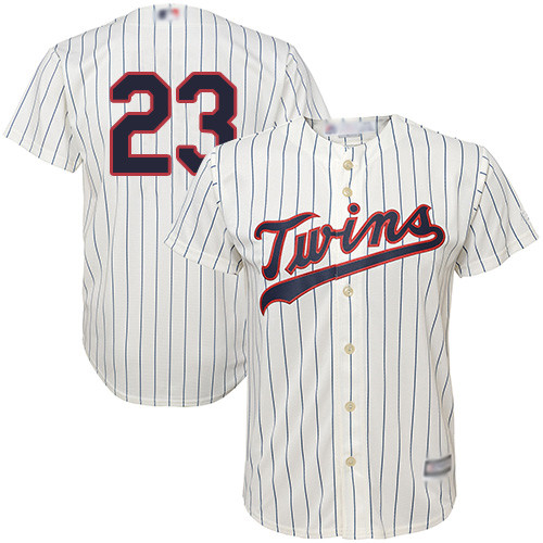 Twins #23 Nelson Cruz Cream Strip Cool Base Stitched Youth Baseball Jersey Twins #23 Nelson Cruz Cream Strip Cool Base Stitched Youth Baseball Jersey