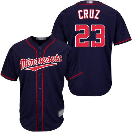 Twins #23 Nelson Cruz Navy blue Cool Base Stitched Youth Baseball Jersey Twins #23 Nelson Cruz Navy blue Cool Base Stitched Youth Baseball Jersey