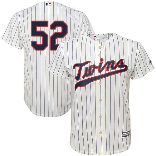 Twins #52 Byung-Ho Park Cream Strip Cool Base Stitched Youth MLB Jersey Twins #52 Byung-Ho Park Cream Strip Cool Base Stitched Youth MLB Jersey