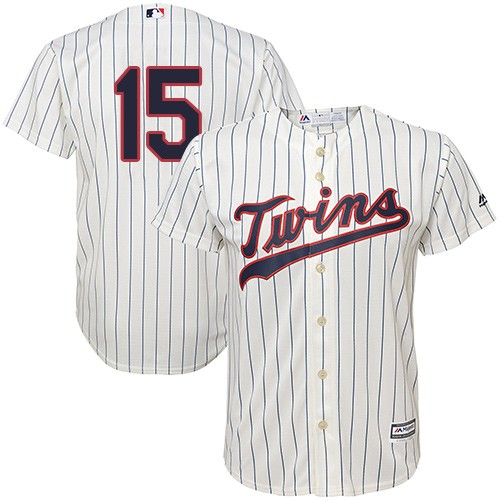 Twins #15 Glen Perkins Cream Strip Cool Base Stitched Youth MLB Jersey Twins #15 Glen Perkins Cream Strip Cool Base Stitched Youth MLB Jersey