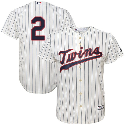 Twins #2 Brian Dozier Cream Strip Cool Base Stitched Youth MLB Jersey Twins #2 Brian Dozier Cream Strip Cool Base Stitched Youth MLB Jersey