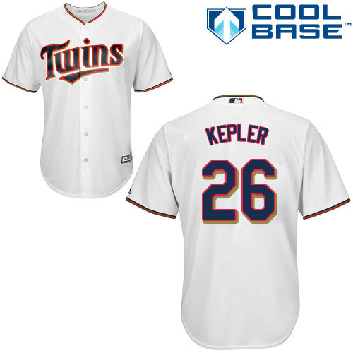 Twins #26 Max Kepler White Cool Base Stitched Youth MLB Jersey Twins #26 Max Kepler White Cool Base Stitched Youth MLB Jersey