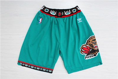 Grizzlies Teal Hardwood Classics Shorts