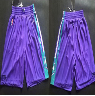 Charlotte Hornets Purple NBA Shorts