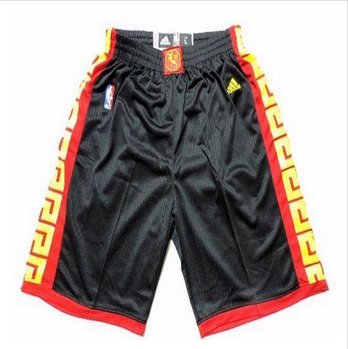 Golden State Warriors Black NBA Shorts