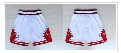 Nike Chicago Bulls White NBA Shorts