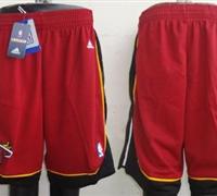 Miami Heat Red Revolution 30 Swingman Shorts