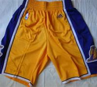 Los Angeles Lakers Yellow Revolution 30 Swingman NBA Shorts