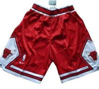 Chicago Bulls No.23 Michael Jordan Red Shorts
