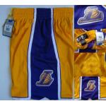 los angeles lakers yellow&purple short