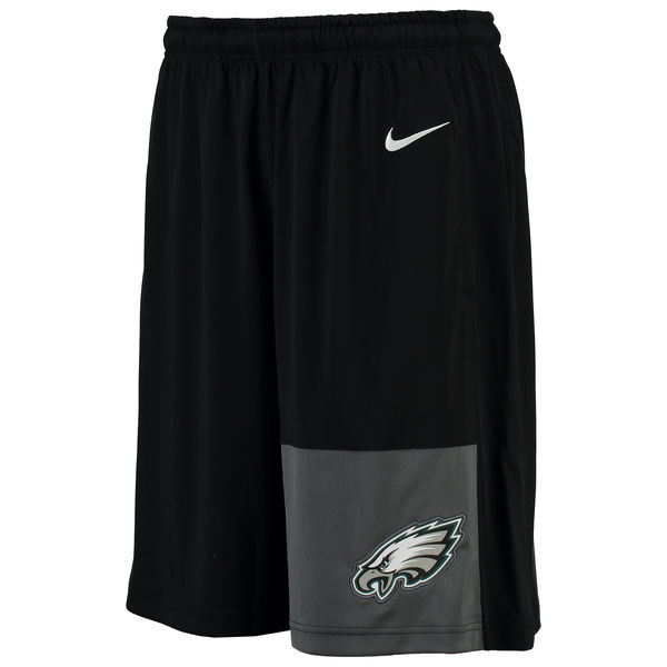 Philadelphia Eagles Black NFL Shorts