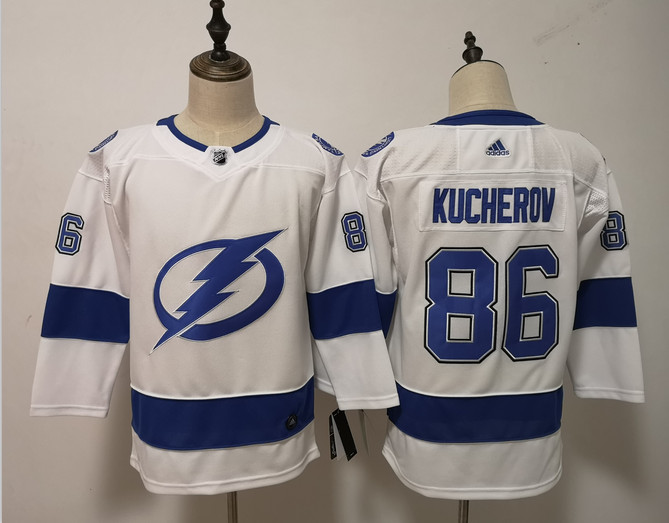 Women Lightning 86 Nikita Kucherov White Women Adidas Jersey Women Lightning 86 Nikita Kucherov White Women Adidas Jersey