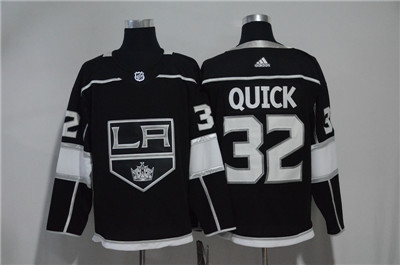 Adidas Kings #32 Jonathan Quick Black Jersey