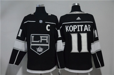 Adidas Kings #11 Anze Kopitar Black Jersey
