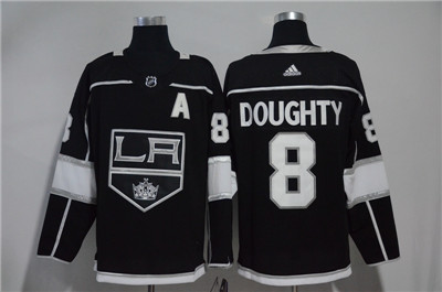 Adidas Kings #8 Drew Doughty Black Jersey