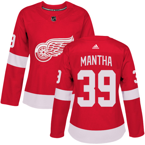 Adidas Red Wings #39 Anthony Mantha Red Home Authentic Women's Stitched NHL Jersey Adidas Red Wings #39 Anthony Mantha Red Home Authentic Women's Stitched NHL Jersey
